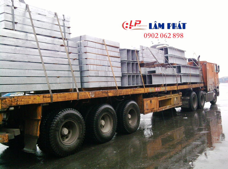 Vận chuyển khung thép Lâm Phát Logistics là dịch vụ đảm bảo an toàn.