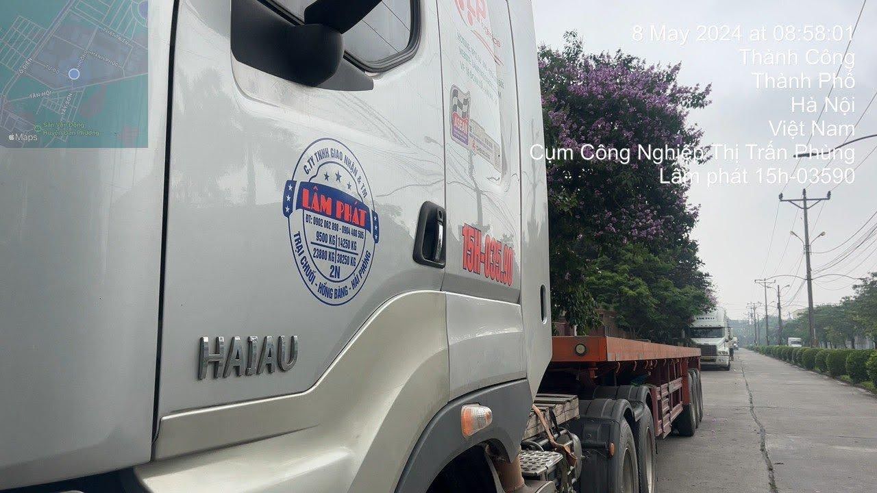 vận tải hàng sắt cây giá rẻ