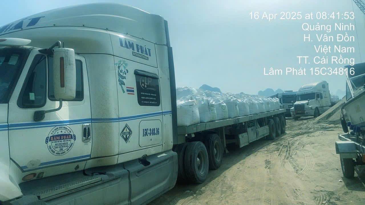 Quy trình vận tải bao jumbo hạt nhựa chuyên nghiệp.