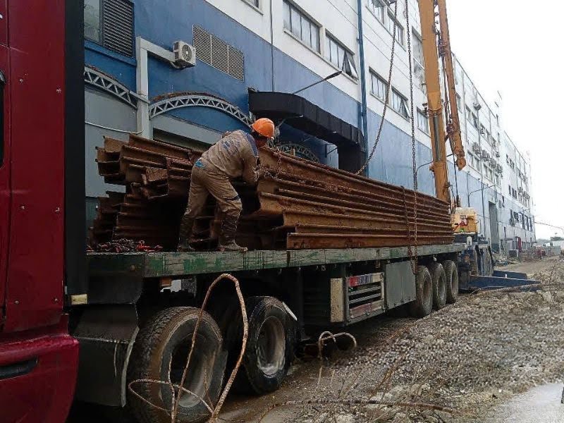 Kỹ thuật chằng buộc vận chuyển sắt thép Phú Yên.