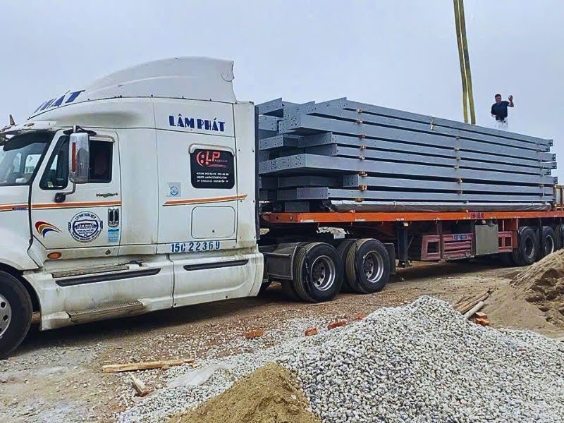 Lâm Phát vận chuyển kết cấu xây dựng Đà Nẵng chuyên nghiệp, an toàn Lâm Phát vận chuyển kết cấu xây dựng Đà Nẵng chuyên nghiệp, an toàn